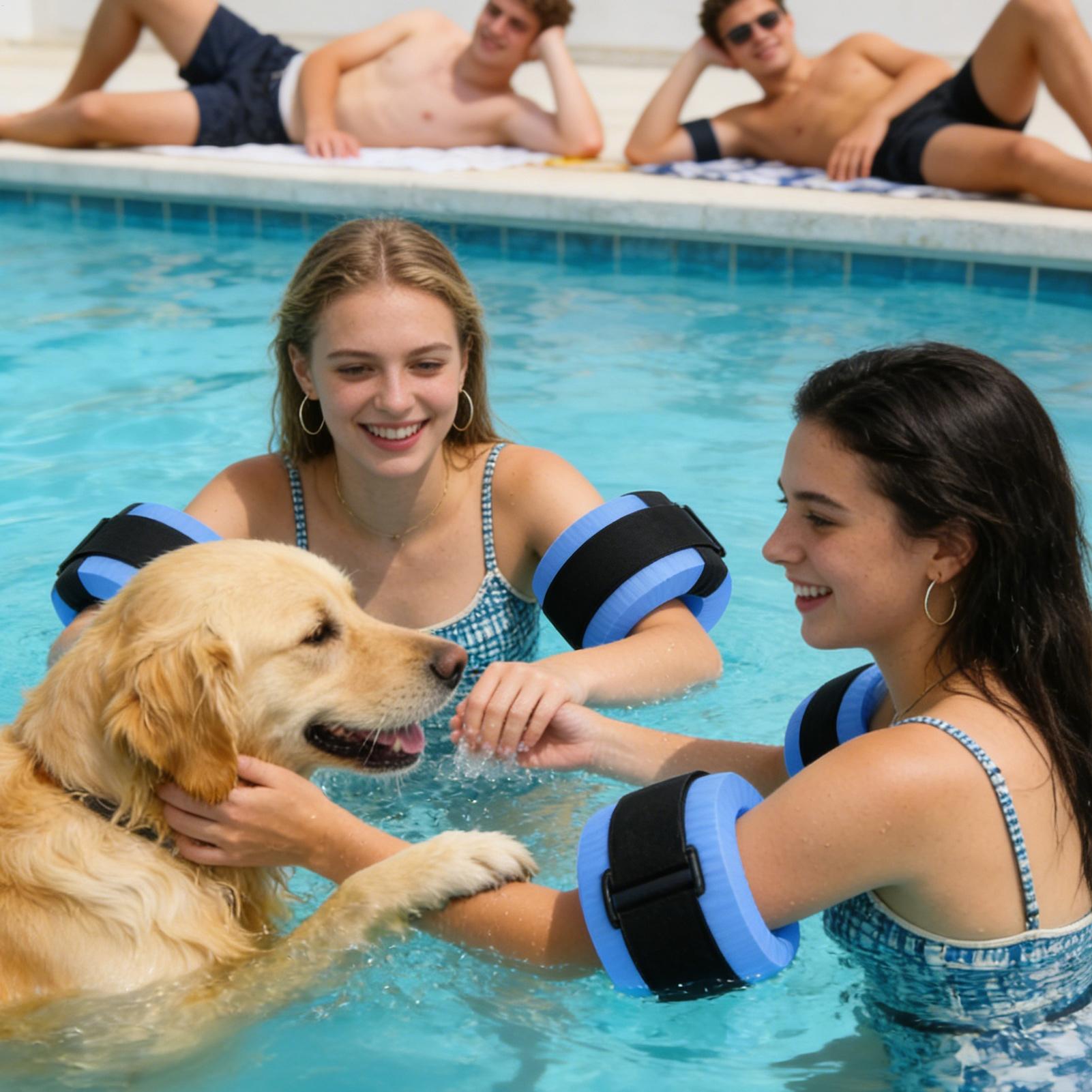 2pcs Foam Swimming Float Ring  - Aquatic Sports Swimming recension och pris